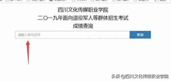 成绩查询2019年退役军人等群体人员招生考试成绩查询及拟录取名单