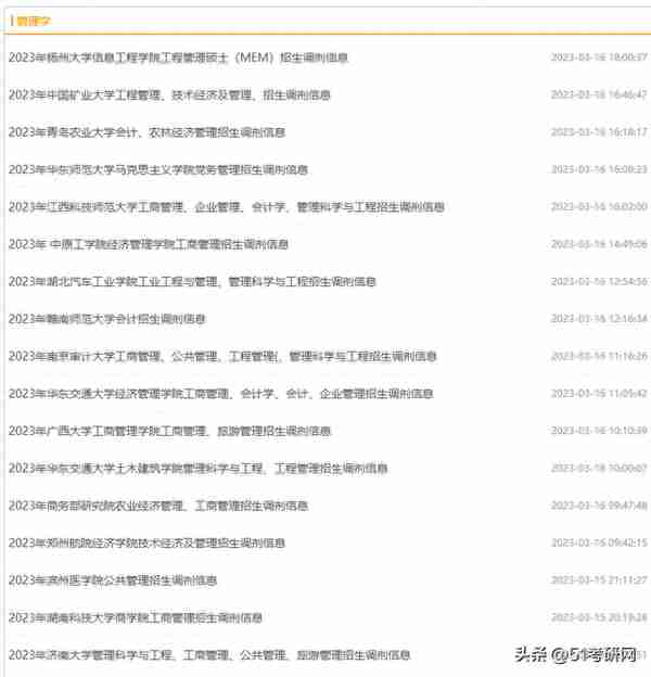 又一批院校复试名单出了！58所院校复试线公布！大批调剂信息更新