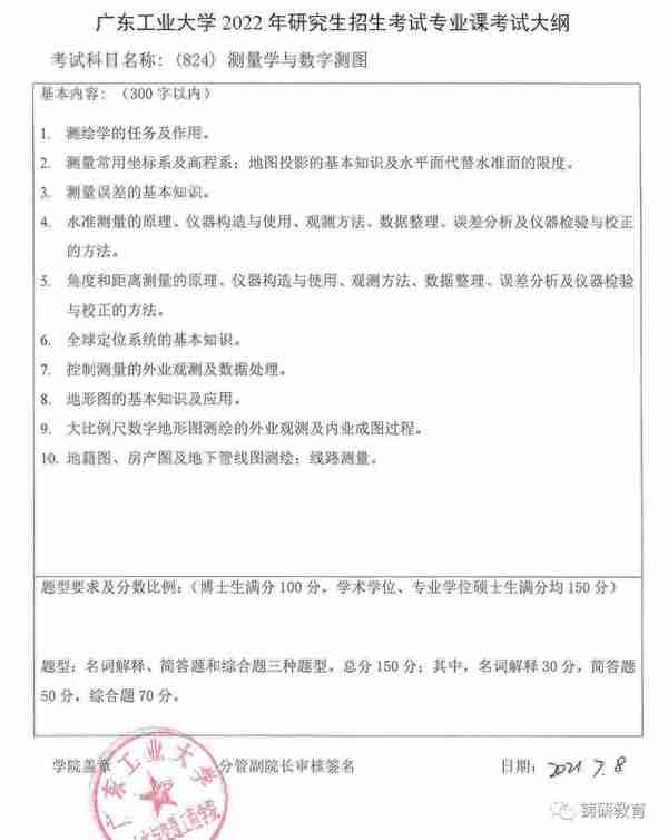 广东工业大学土木工程学院考情分析（分数线、录取名单、录取率）