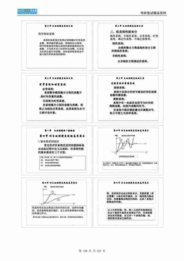 2022火箭军工程大学控制科学与工程自动控制原理考研复试精品资料