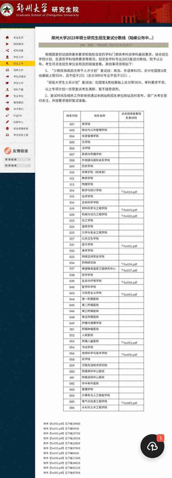 111所院校公布2023年考研复试线、复试名单，看看有你学校吗？