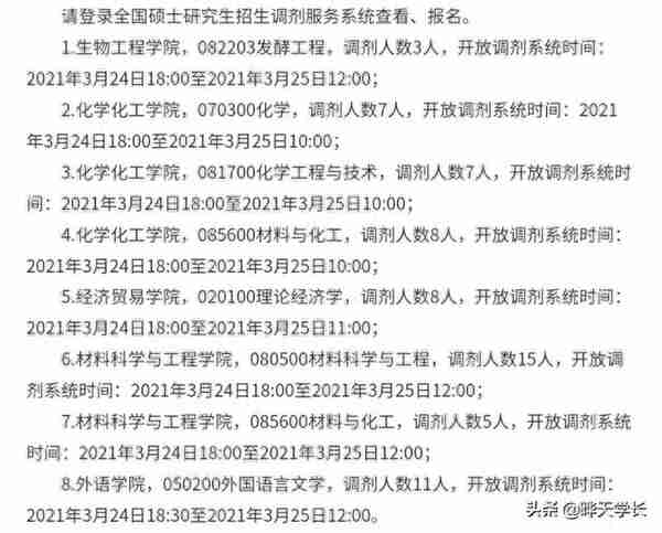 河南工业大学2021考研调剂信息