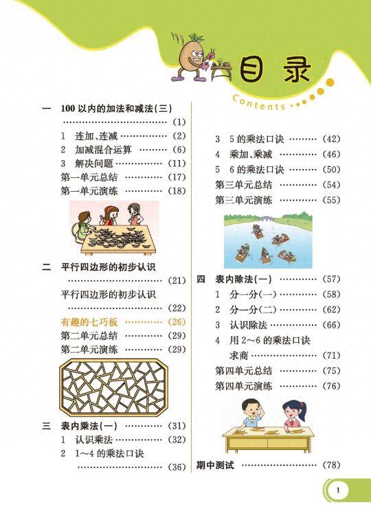 暑假预习 | 苏教版数学二年级上册学生用书（含知识盘点+易错提示)