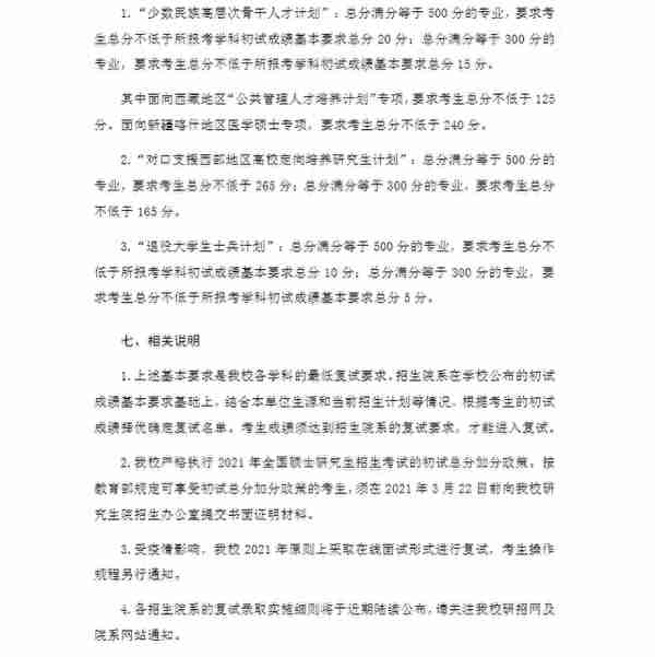 34所自划线院校已全部公布复试线