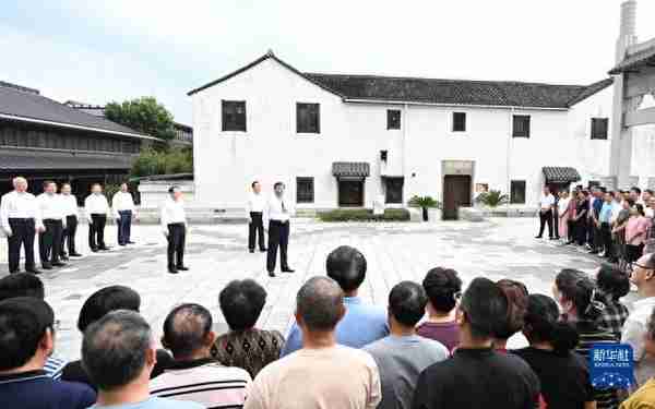 习近平在浙江考察时强调 始终干在实处走在前列勇立潮头 奋力谱写中国式现代化浙江新篇章 返京途中在山东枣庄考察