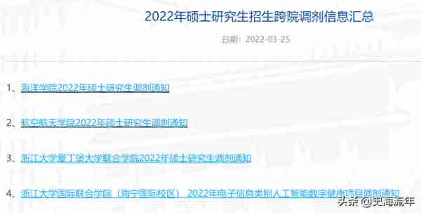 占比仅1.36%！浙江大学2022考研调剂，专业特点及录取计划揭秘