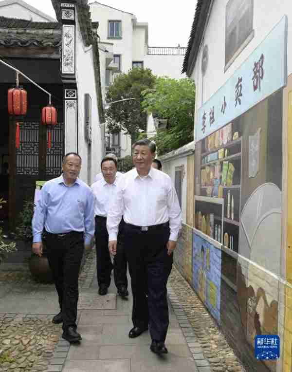 习近平在浙江考察时强调 始终干在实处走在前列勇立潮头 奋力谱写中国式现代化浙江新篇章 返京途中在山东枣庄考察