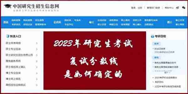 2023年研考成绩出炉，如何判断自己能否进入复试？