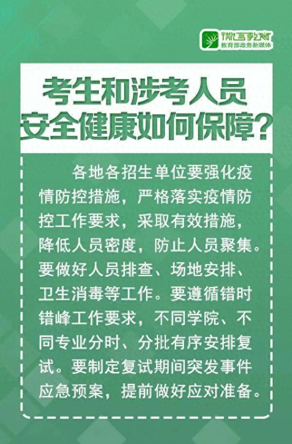 8张图告诉你2020研究生复试如何安排