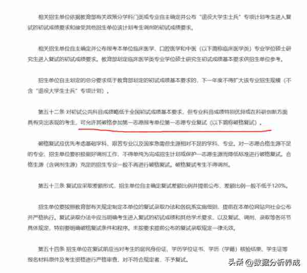 考研未过国家线也能进复试的政策想了解一下吗？