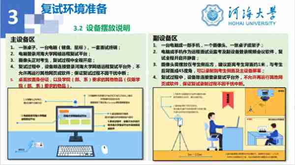 河海大学2020年硕士研究生网络远程复试指南（内附复试平台考生操作说明）