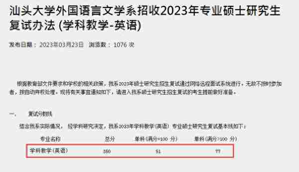 酸了！这18所学科英语考研院校，过国家线即可进入复试！