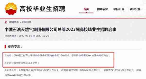 神仙打架！470名硕博生竞争1个中石油行政岗